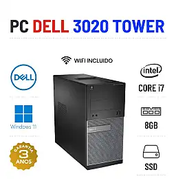 DELL OPTIPLEX 3020 TOWER | i7-4790 | 8GB RAM | 240GB SSD