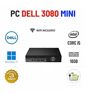 DELL 3080 MICRO/MINI | i5-10500T | 16GB RAM | 240GB SSD | OFERTA DE OFFICE 2021