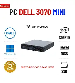 DELL OPTIPLEX 3070 MICRO/MINI | i5-9400 | 16GB RAM | 240GB SSD