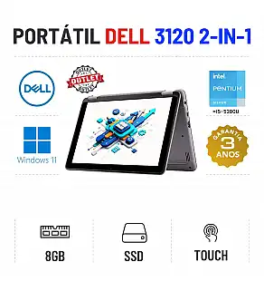 DELL LATITUDE 3120 2-IN-1 | 11.6" TOUCH | N6000=I5-5200U| 8GB RAM | SSD