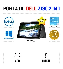 DELL LATITUDE 3190 2-IN-1 | 11.6" TOUCH | N5030 = I5-5200U | SSD