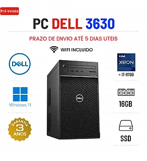 DELL PRECISION 3630 TOWER | XEON SUPERIOR A i7-9700 | 16GB RAM | 480GB SSD DELL PRECISION 3630 TOWER | XEON SUPERIOR A i7-9700 | 16GB RAM | 480GB SSD