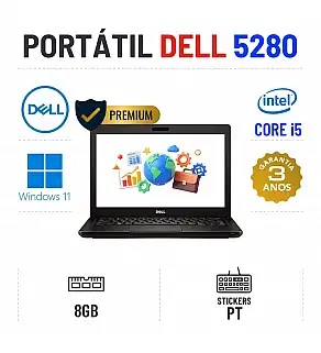 DELL 5280 | 12.5" | i5-7200u | 8GB RAM | SSD