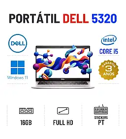 DELL LATITUDE 5320 | 13.3" FULLHD | i5-1145G7 | 16GB RAM | 240GB SSD