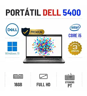 DELL LATITUDE 5400 | 14" FULLHD | i5-8250U | 16GB RAM | 240GB SSD DELL LATITUDE 5400 | 14" FULLHD | i5-8250U | 16GB RAM | 240GB SSD