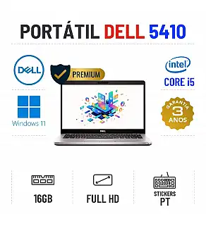 DELL LATITUDE 5410 | 14" FULLHD | i5-10210U | 16GB RAM | 240GB SSD