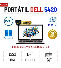 DELL LATITUDE 5420 | 14" FULLHD | i5-1135G7 | 16GB RAM | 240GB SSD DELL LATITUDE 5420 | 14" FULLHD | i5-1135G7 | 16GB RAM | 240GB SSD