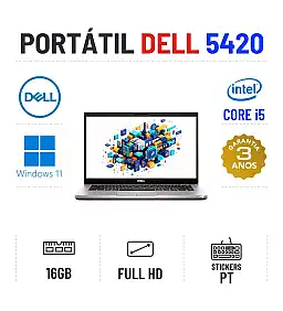 DELL LATITUDE 5420 | 14" FULLHD | i5-1135G7 | 16GB RAM | 240GB SSD