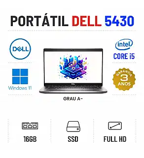 DELL LATITUDE 5430 | 14" FULLHD | i5-1235U | 16GB RAM | 240GB SSD