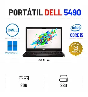 DELL LATITUDE 5490 | 14" | i5-7300U | 8GB RAM | SSD