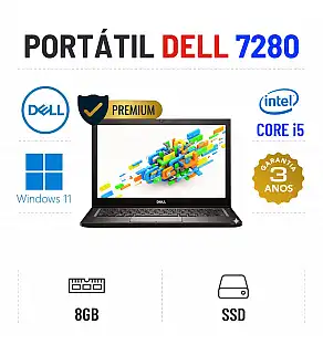 DELL LATITUDE 7280 | 12.5" | i5-7300u | 8GB RAM | 240GB SSD
