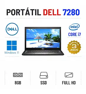 DELL LATITUDE 7280 | 12.5" FULLHD | i7-7600u | 8GB RAM | 240GB SSD