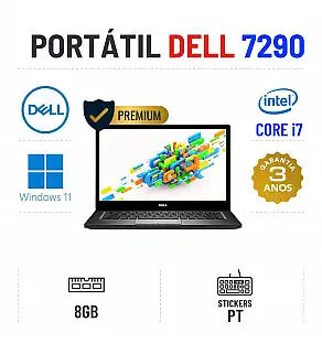 DELL LATITUDE 7290 | 12.5" | i7-8650u | 8GB RAM | 240GB SSD DELL LATITUDE 7290 | 12.5" | i7-8650u | 8GB RAM | 240GB SSD