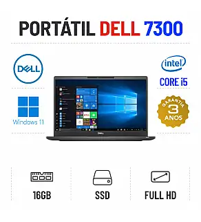 DELL LATITUDE 7300 | 13.3" FULLHD | i5-8265U | 16GB RAM | 240GB SSD