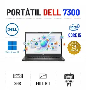 DELL LATITUDE 7300 | 13.3" FULLHD | i5-8265U | 8GB RAM | 240GB SSD DELL LATITUDE 7300 | 13.3" FULLHD | i5-8265U | 8GB RAM | 240GB SSD