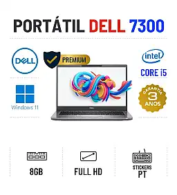 DELL LATITUDE 7300 | 13.3" FULLHD | i5-8365U | 8GB RAM | 240GB SSD