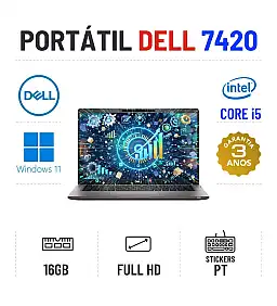 DELL LATITUDE 7420 | 14" FULLHD | i5-1145G7 | 16GB RAM | 240GB SSD