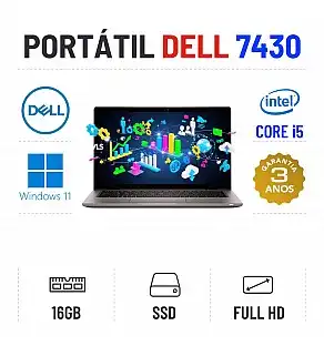 DELL LATITUDE 7430 | 14" FULLHD | i5-1245U | 16GB RAM | 240GB SSD