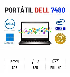 DELL LATITUDE 7490 | 14" FULLHD | i5-7300U | 8GB RAM | 240GB SSD