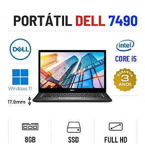 DELL LATITUDE 7490 | 14" FULLHD | i5-7300U | 8GB RAM | 240GB SSD