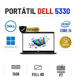 DELL LATITUDE 5330 | 13.3" FULLHD | i5-1245U | 16GB RAM | 240GB SSD 