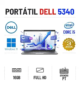 DELL LATITUDE 5340 | 13.3" FULLHD | i5-1345U | 16GB RAM | 240GB SSD 