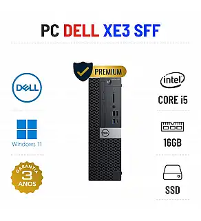 DELL OPTIPLEX XE3 SFF | I5-8600 | 16GB RAM | 480GB SSD | OFERTA DE OFFICE 2021 DELL OPTIPLEX XE3 SFF | I5-8600 | 16GB RAM | 480GB SSD | OFERTA DE OFFICE 2021