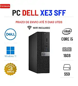 DELL OPTIPLEX XE3 SFF | I5-8600 | 16GB RAM | 480GB SSD OFERTA OFFICE