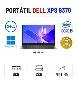 DELL XPS 13 9370 | 13.3" FULLHD | i5-8250U | 8GB RAM | 240GB SSD