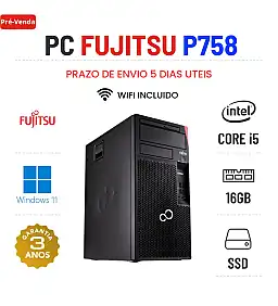 FUJITSU ESPRIMO P758 | i5-9600K | 16GB RAM | 240GB SSD