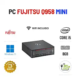 FUJITSU ESPRIMO Q958 MICRO/MINI | i5-8400T | 8GB RAM | 240GB SSD | OFERTA DE OFFICE 2021