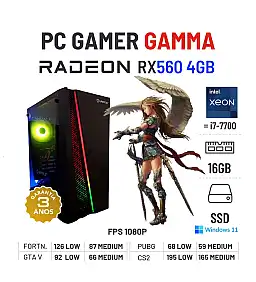 PC GAMER GAMMA | RX560-4GB | XEON=I7-7700 | 16GB RAM | 240GB SSD PC GAMER GAMMA | RX560-4GB | XEON=I7-7700 | 16GB RAM | 240GB SSD
