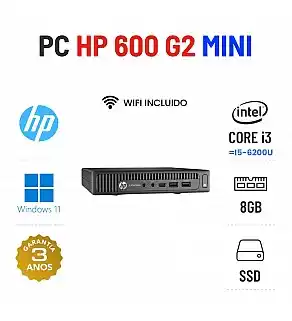 HP ELITEDESK 600 G2 MINI | i3 = i5-6200U | 8GB RAM | 240GB SSD