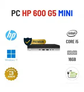 HP PRODESK 600 G5 MICRO/MINI | i5-9500T | 16GB RAM | 240GB SSD | OFERTA DE OFFICE 2021  