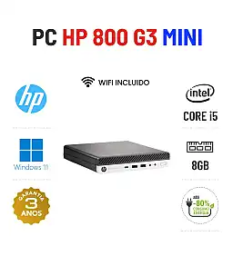HP 800 G3 MICRO/MINI | i5-7500T | 8GB RAM | SSD | OFERTA DE OFFICE 2021