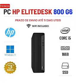 HP ELITEDESK 800 G6 SFF | i5-10500 | 16GB RAM | 240GB SSD
