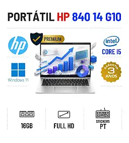 HP ELITEBOOK 840 14 G10 | 14'' FULLHD | I5-1345U | 16GB RAM | 240GB SSD