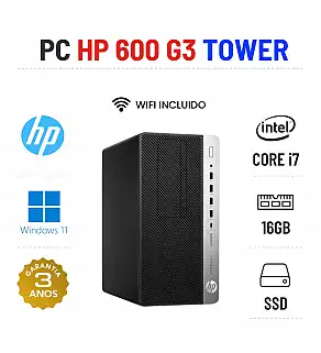 HP 600 G3 TOWER | i7-6700 | 16GB RAM | 240GB SSD