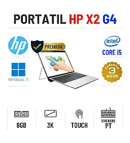 HP ELITE X2 G4 | 13" TOUCH 3K | I5-8265U | 8GB RAM | 240GB SSD HP ELITE X2 G4 | 13" TOUCH 3K | I5-8265U | 8GB RAM | 240GB SSD