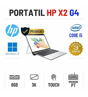 HP ELITE X2 G4 | 13" TOUCH 3K | I5-8265U | 8GB RAM | 240GB SSD HP ELITE X2 G4 | 13" TOUCH 3K | I5-8265U | 8GB RAM | 240GB SSD