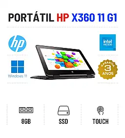 HP PROBOOK X360 11 G1 EE | 11.6" TOUCH | PENTIUM N4200 | 8GB RAM | SSD