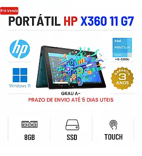 HP PROBOOK X360 11 G7 | 11.6" TOUCH | N6000=I5-5200U | 8GB RAM | SSD | OFERTA DE OFFICE