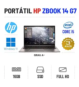 HP ZBOOK FIREFLY 14 G7 | 14" FULLHD | i5-10310U | 16GB RAM | 240GB SSD