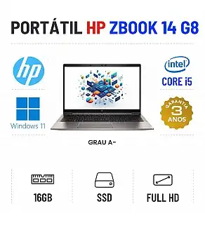 HP ZBOOK FIREFLY 14 G8 | 14" FULLHD | i5-1145G7 | 16GB RAM | 240GB SSD