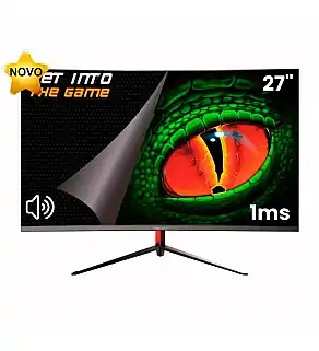 MONITOR TFT NOVO | KEEP OUT XGM27PRO4 | 27" CURVO FULLHD 200HZ
