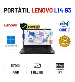 LENOVO THINKPAD L14 G3 | 14" FULLHD | i5-1245U | 16GB RAM | 240GB SSD