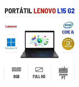 LENOVO THINKPAD L15 G2 | 15.6'' FULLHD | i5-1135G7 | 8GB RAM | 240GB SSD