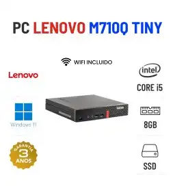 LENOVO THINKCENTRE M710Q MINI | i5-6500T | 8GB RAM | SSD