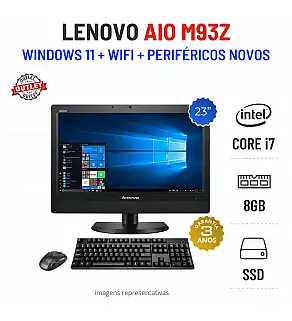 ALL-IN-ONE LENOVO THINKCENTRE M93Z | i7-4770S | 8GB RAM | 240GB SSD