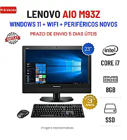 ALL-IN-ONE LENOVO THINKCENTRE M93Z | i7-4770S | 8GB RAM | 240GB SSD